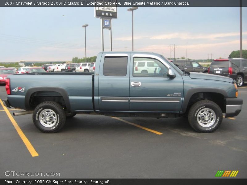Blue Granite Metallic / Dark Charcoal 2007 Chevrolet Silverado 2500HD Classic LT Extended Cab 4x4