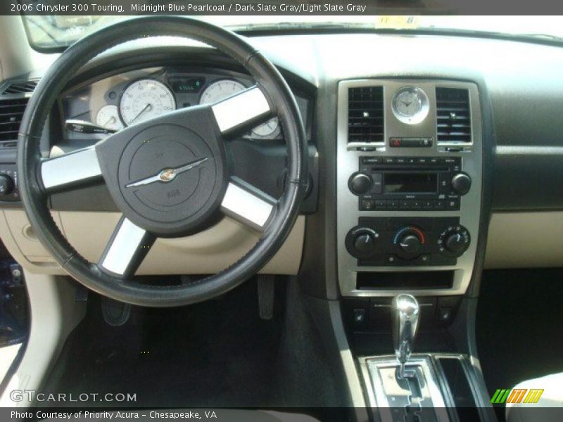 Midnight Blue Pearlcoat / Dark Slate Gray/Light Slate Gray 2006 Chrysler 300 Touring