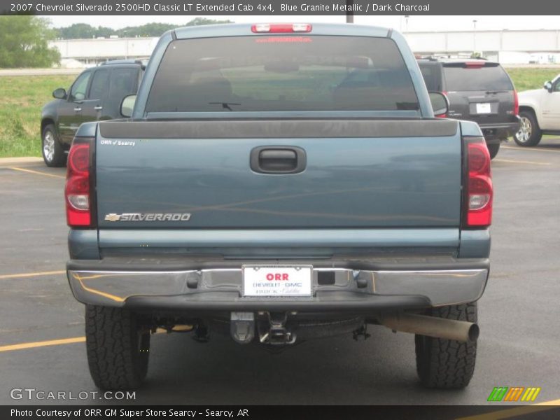 Blue Granite Metallic / Dark Charcoal 2007 Chevrolet Silverado 2500HD Classic LT Extended Cab 4x4