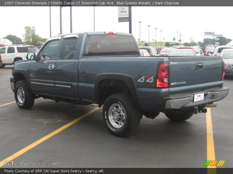 Blue Granite Metallic / Dark Charcoal 2007 Chevrolet Silverado 2500HD Classic LT Extended Cab 4x4