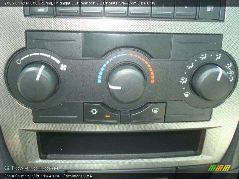 Midnight Blue Pearlcoat / Dark Slate Gray/Light Slate Gray 2006 Chrysler 300 Touring