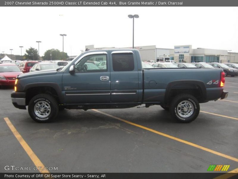 Blue Granite Metallic / Dark Charcoal 2007 Chevrolet Silverado 2500HD Classic LT Extended Cab 4x4