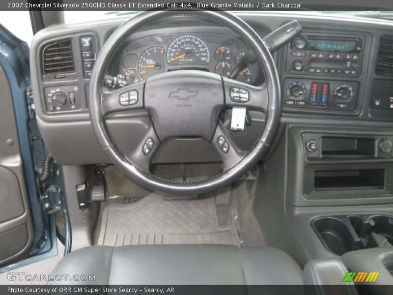 Blue Granite Metallic / Dark Charcoal 2007 Chevrolet Silverado 2500HD Classic LT Extended Cab 4x4