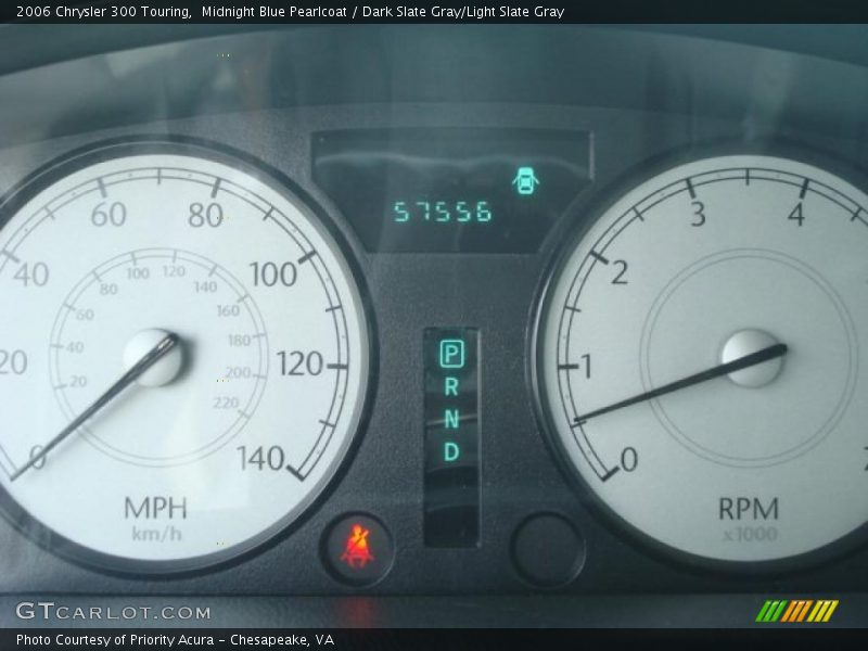 Midnight Blue Pearlcoat / Dark Slate Gray/Light Slate Gray 2006 Chrysler 300 Touring