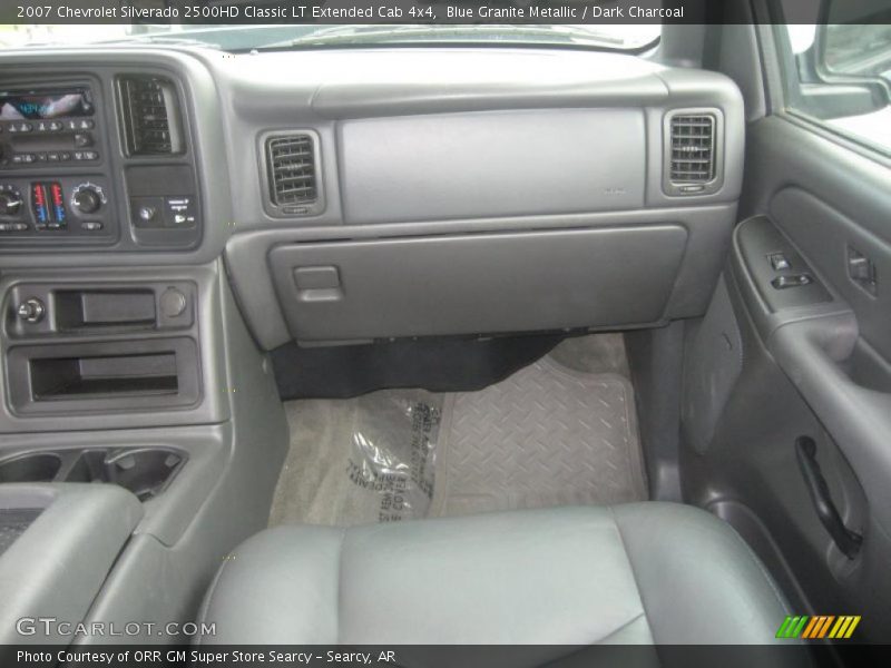 Blue Granite Metallic / Dark Charcoal 2007 Chevrolet Silverado 2500HD Classic LT Extended Cab 4x4