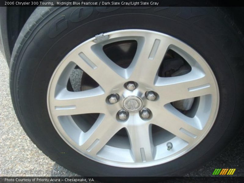 Midnight Blue Pearlcoat / Dark Slate Gray/Light Slate Gray 2006 Chrysler 300 Touring