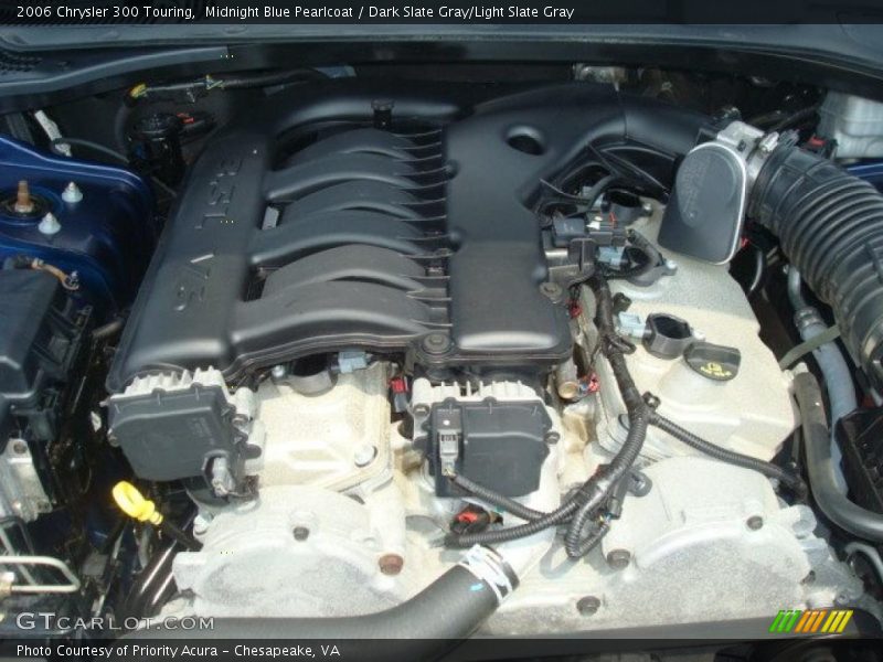 Midnight Blue Pearlcoat / Dark Slate Gray/Light Slate Gray 2006 Chrysler 300 Touring