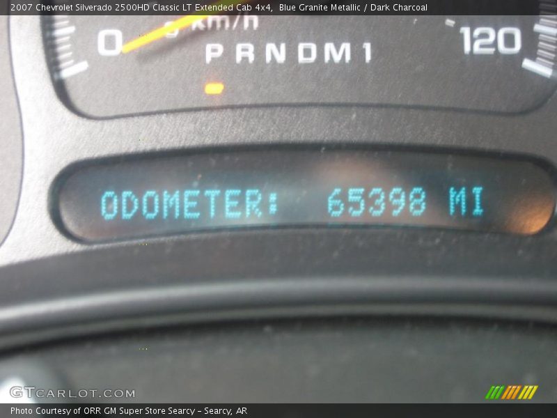 Blue Granite Metallic / Dark Charcoal 2007 Chevrolet Silverado 2500HD Classic LT Extended Cab 4x4