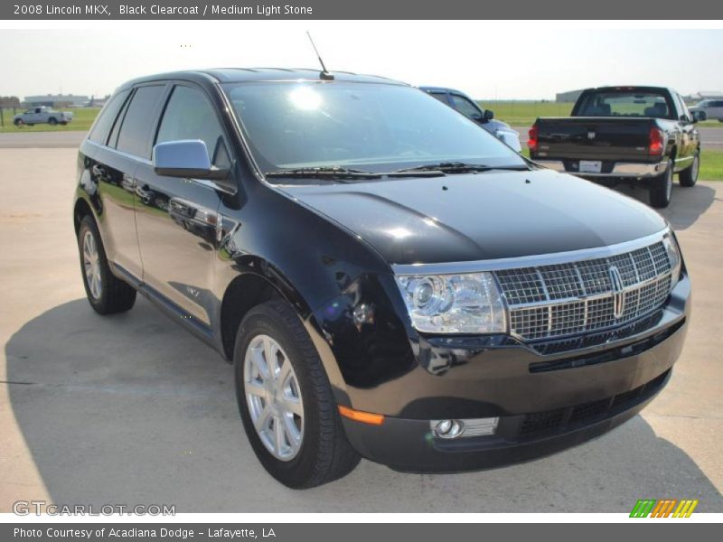 Black Clearcoat / Medium Light Stone 2008 Lincoln MKX