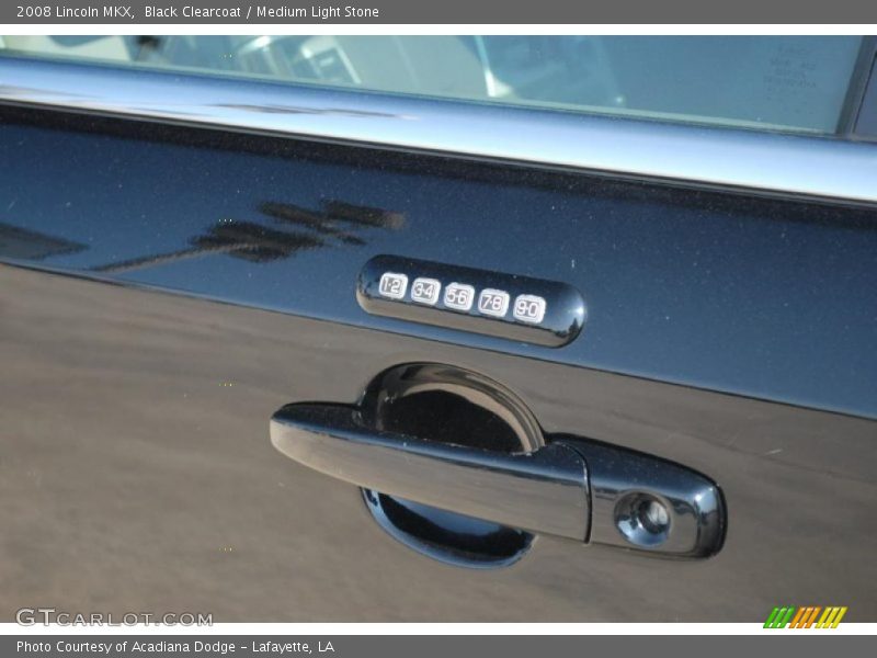 Black Clearcoat / Medium Light Stone 2008 Lincoln MKX