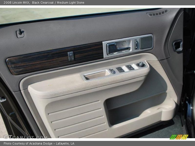 Black Clearcoat / Medium Light Stone 2008 Lincoln MKX