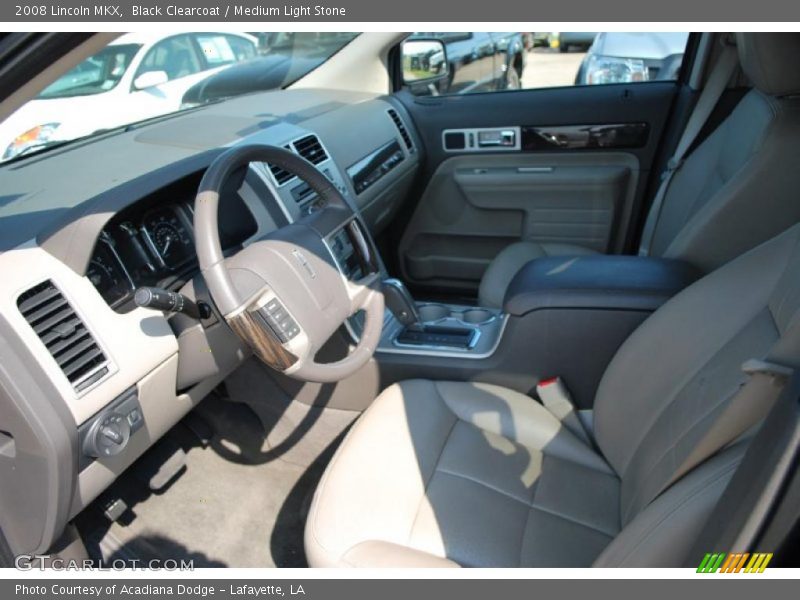Black Clearcoat / Medium Light Stone 2008 Lincoln MKX