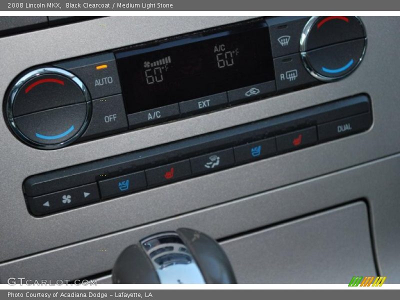 Black Clearcoat / Medium Light Stone 2008 Lincoln MKX