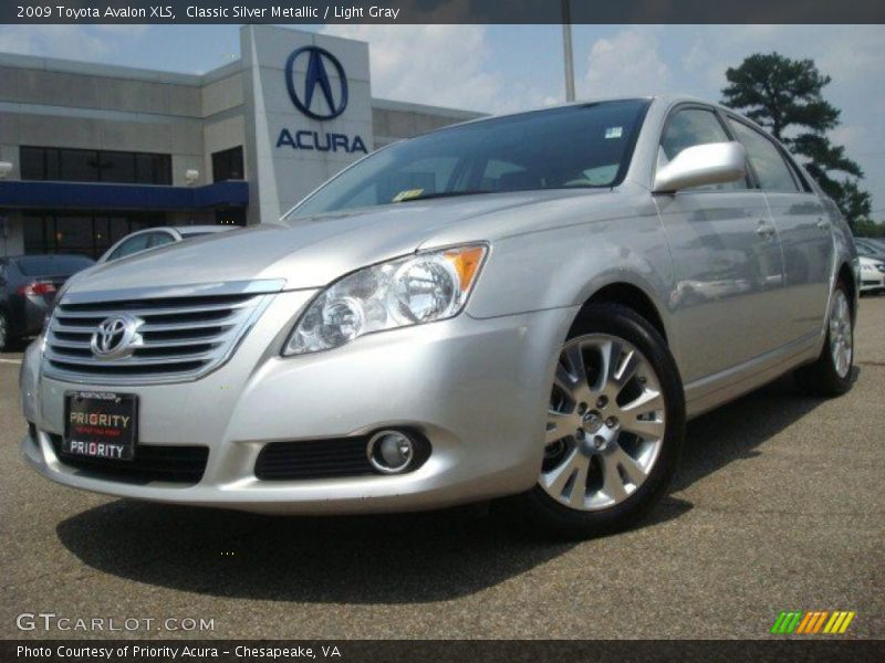 Classic Silver Metallic / Light Gray 2009 Toyota Avalon XLS