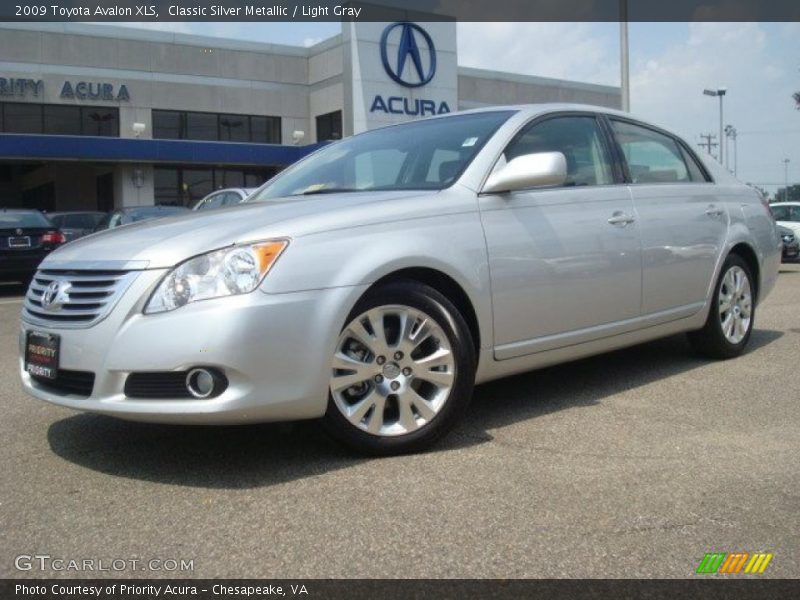 Classic Silver Metallic / Light Gray 2009 Toyota Avalon XLS