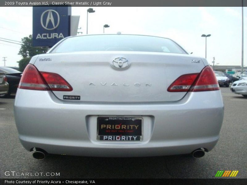 Classic Silver Metallic / Light Gray 2009 Toyota Avalon XLS