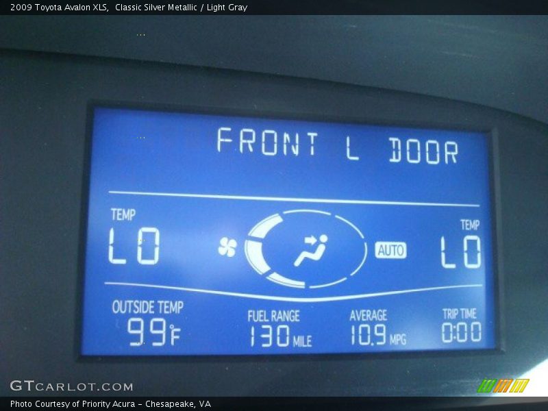 Classic Silver Metallic / Light Gray 2009 Toyota Avalon XLS