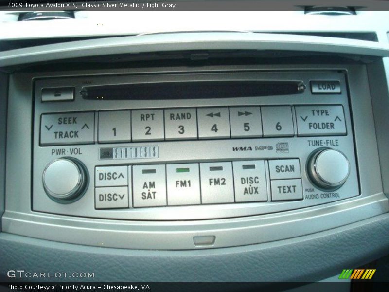 Classic Silver Metallic / Light Gray 2009 Toyota Avalon XLS
