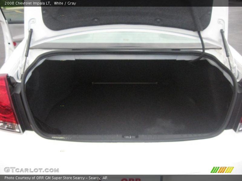 White / Gray 2008 Chevrolet Impala LT