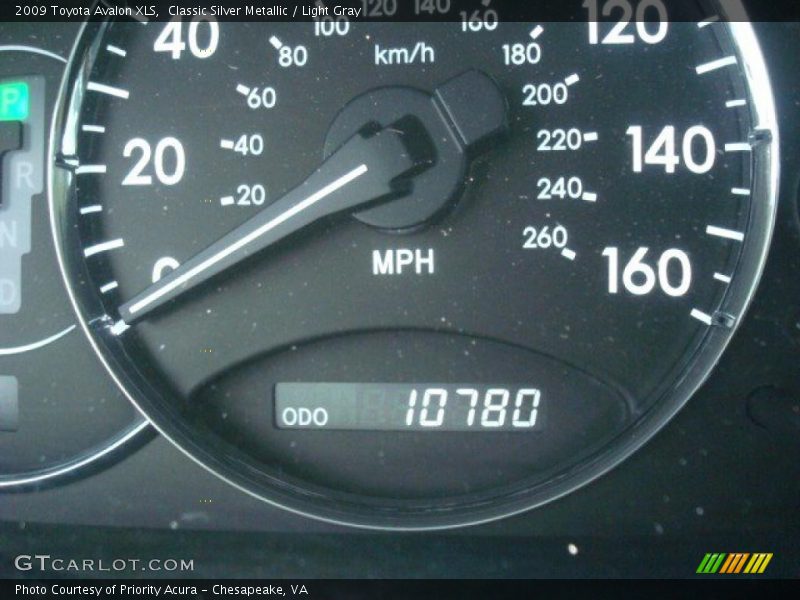 Classic Silver Metallic / Light Gray 2009 Toyota Avalon XLS