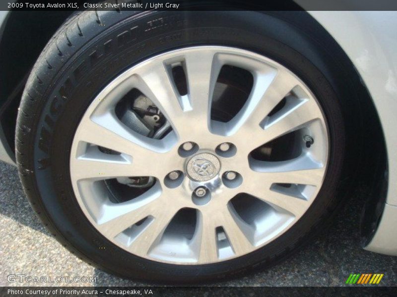Classic Silver Metallic / Light Gray 2009 Toyota Avalon XLS