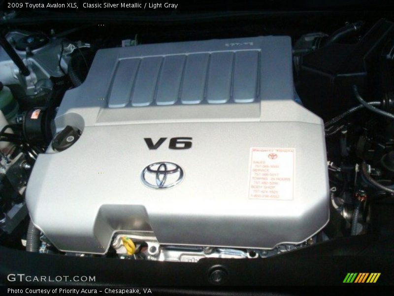 Classic Silver Metallic / Light Gray 2009 Toyota Avalon XLS