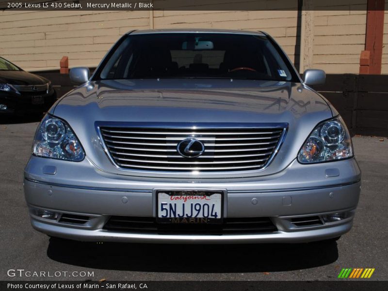 Mercury Metallic / Black 2005 Lexus LS 430 Sedan