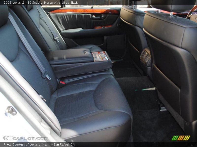 Mercury Metallic / Black 2005 Lexus LS 430 Sedan