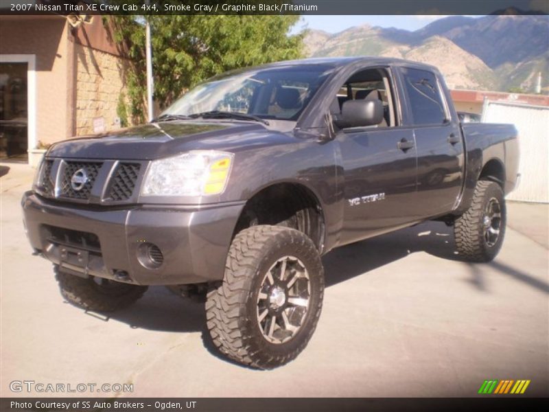 Smoke Gray / Graphite Black/Titanium 2007 Nissan Titan XE Crew Cab 4x4