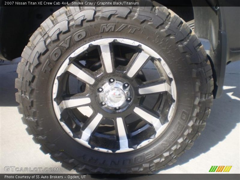 Smoke Gray / Graphite Black/Titanium 2007 Nissan Titan XE Crew Cab 4x4