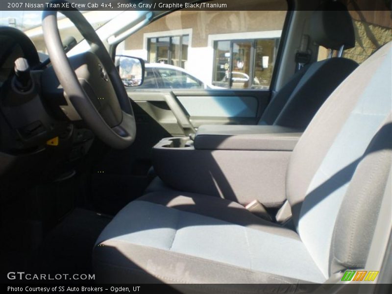 Smoke Gray / Graphite Black/Titanium 2007 Nissan Titan XE Crew Cab 4x4