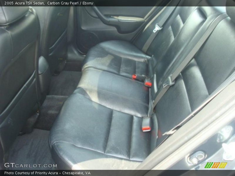 Carbon Gray Pearl / Ebony 2005 Acura TSX Sedan