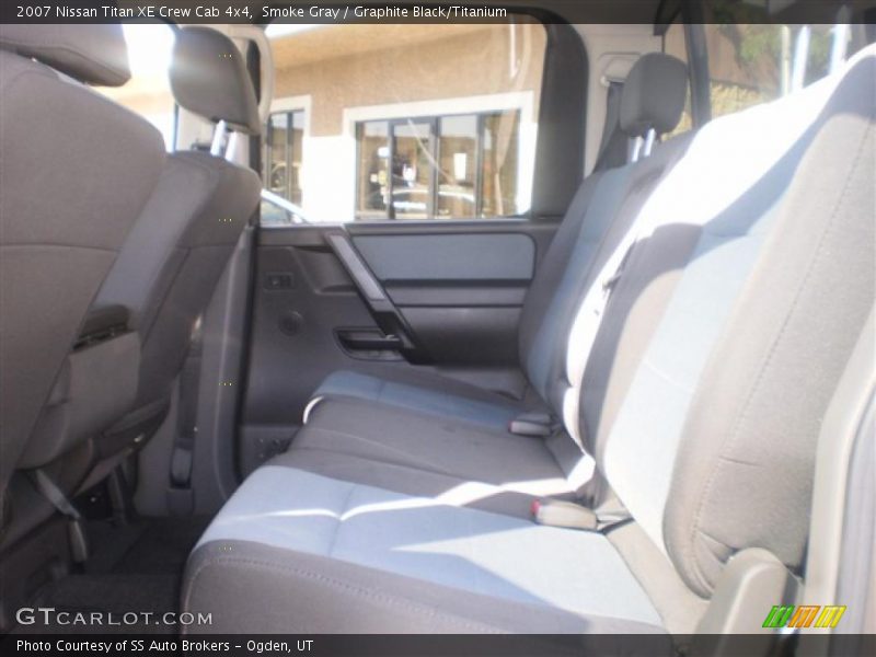 Smoke Gray / Graphite Black/Titanium 2007 Nissan Titan XE Crew Cab 4x4