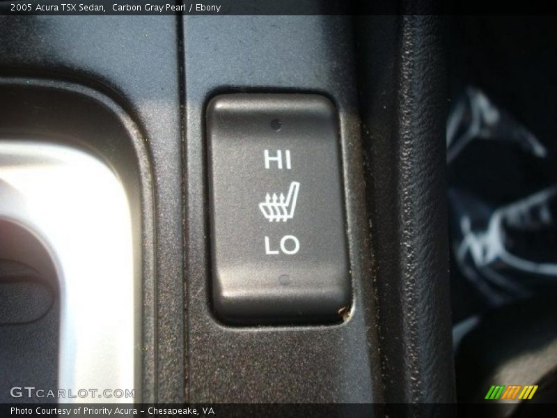 Carbon Gray Pearl / Ebony 2005 Acura TSX Sedan