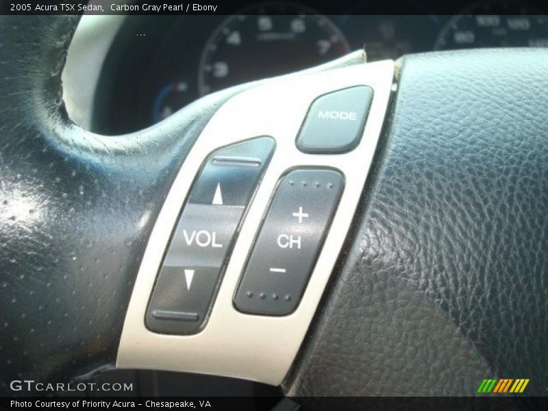 Carbon Gray Pearl / Ebony 2005 Acura TSX Sedan