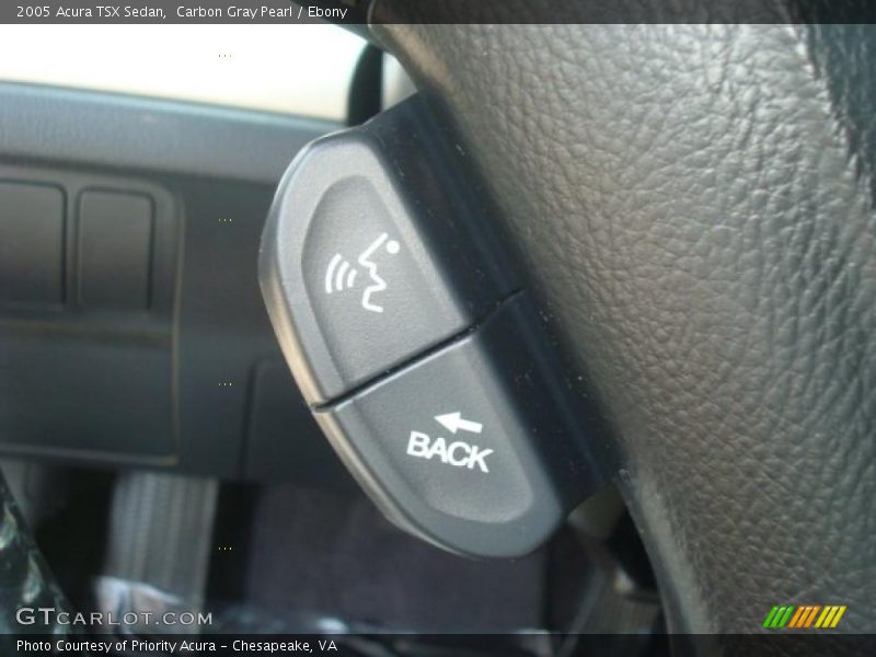 Carbon Gray Pearl / Ebony 2005 Acura TSX Sedan