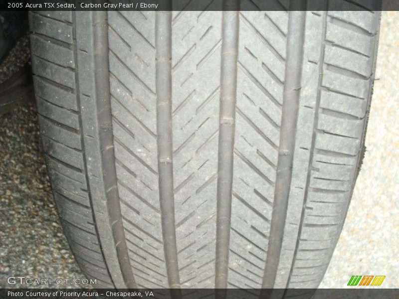 Carbon Gray Pearl / Ebony 2005 Acura TSX Sedan
