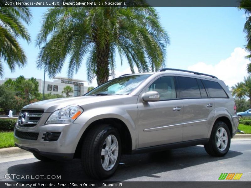 Desert Silver Metallic / Macadamia 2007 Mercedes-Benz GL 450