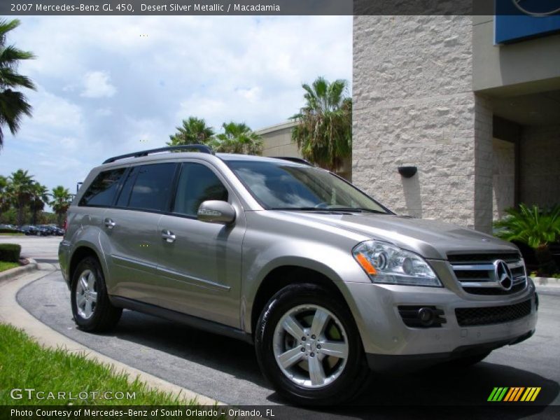 Desert Silver Metallic / Macadamia 2007 Mercedes-Benz GL 450