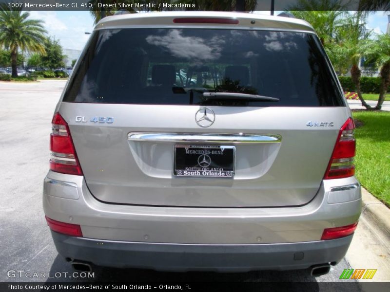 Desert Silver Metallic / Macadamia 2007 Mercedes-Benz GL 450