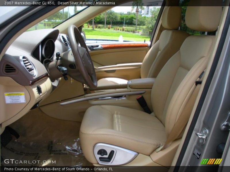 Desert Silver Metallic / Macadamia 2007 Mercedes-Benz GL 450