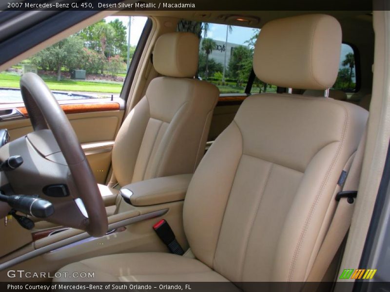 Desert Silver Metallic / Macadamia 2007 Mercedes-Benz GL 450
