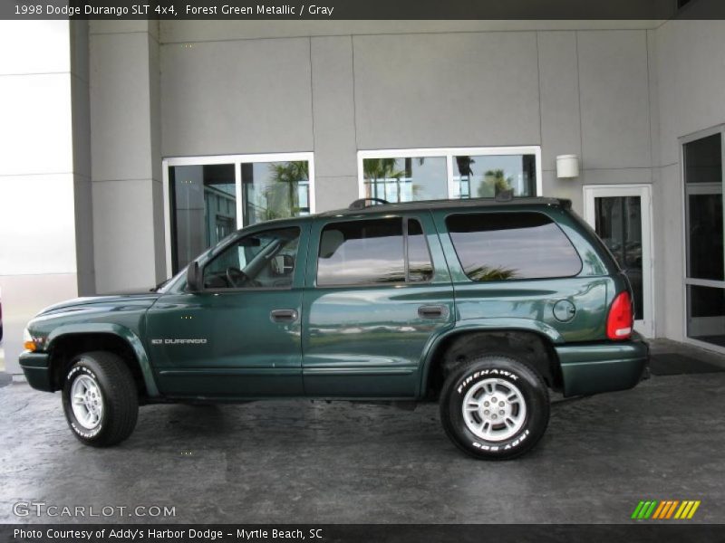 Forest Green Metallic / Gray 1998 Dodge Durango SLT 4x4