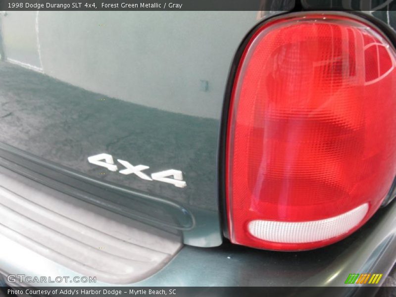 Forest Green Metallic / Gray 1998 Dodge Durango SLT 4x4