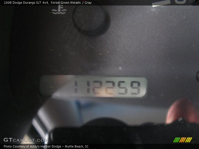 Forest Green Metallic / Gray 1998 Dodge Durango SLT 4x4