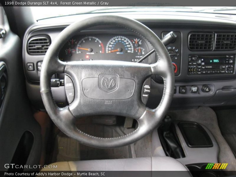 Forest Green Metallic / Gray 1998 Dodge Durango SLT 4x4