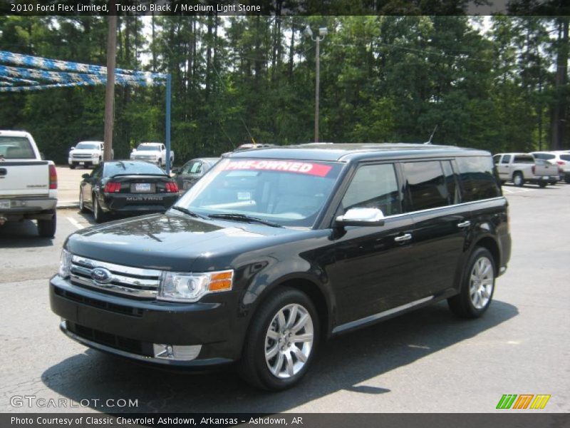 Tuxedo Black / Medium Light Stone 2010 Ford Flex Limited