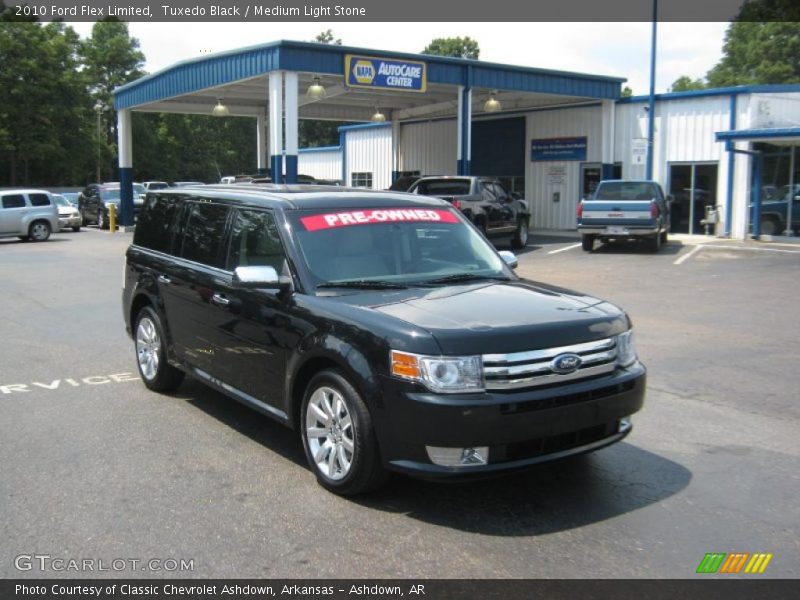 Tuxedo Black / Medium Light Stone 2010 Ford Flex Limited