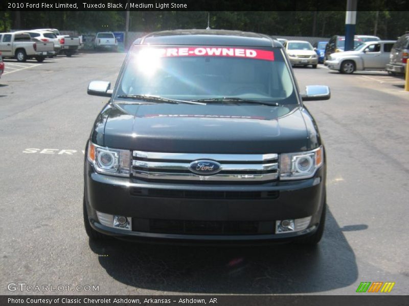 Tuxedo Black / Medium Light Stone 2010 Ford Flex Limited