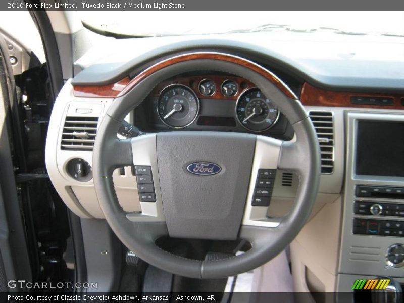 Tuxedo Black / Medium Light Stone 2010 Ford Flex Limited